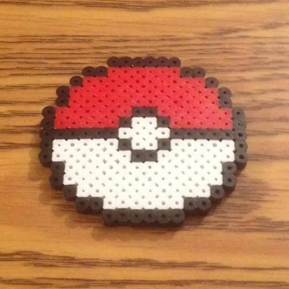Pokeball Magnet - Kids Room Decor - Locker Magnet - Geeky Nerdy Pokemon